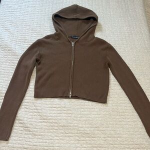 Brown Brandy Melville Top